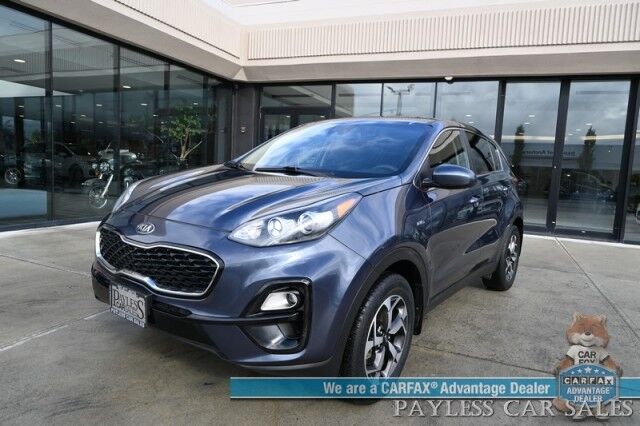 2022 Kia Sportage LX / AWD / Automatic / Lane Keep Assist & Forward Collision Alert / Apple CarPlay & Android Auto / Daytime Running Lights / Aluminum Wheels / Back Up Camera / 26 MPG / Only 36K Miles / 1-Owner Anchorage AK
