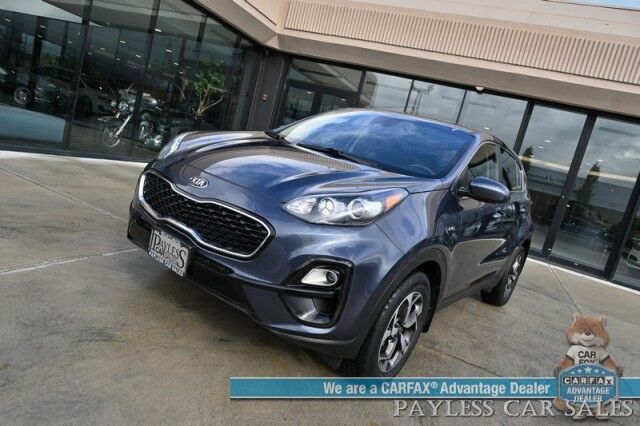 2022 Kia Sportage LX / AWD / Automatic / Lane Keep Assist & Forward Collision Alert / Apple CarPlay & Android Auto / Daytime Running Lights / Aluminum Wheels / Back Up Camera / 26 MPG / Only 36K Miles / 1-Owner Anchorage AK