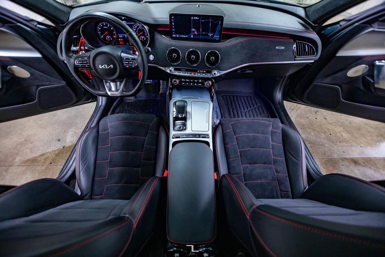 2022 Kia Stinger AWD GT Elite Leather Roof Nav BCam Red Deer AB