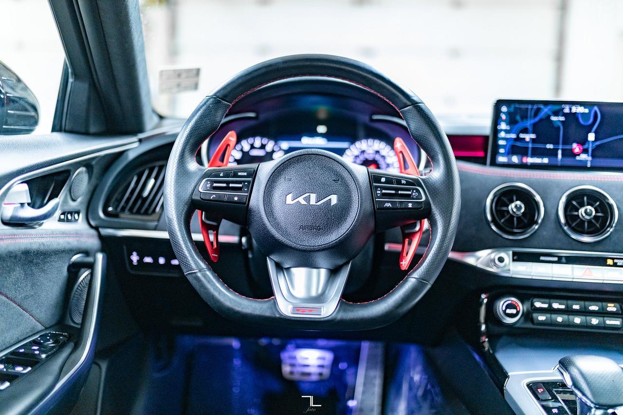2022 Kia Stinger AWD GT Elite Leather Roof Nav BCam Red Deer AB