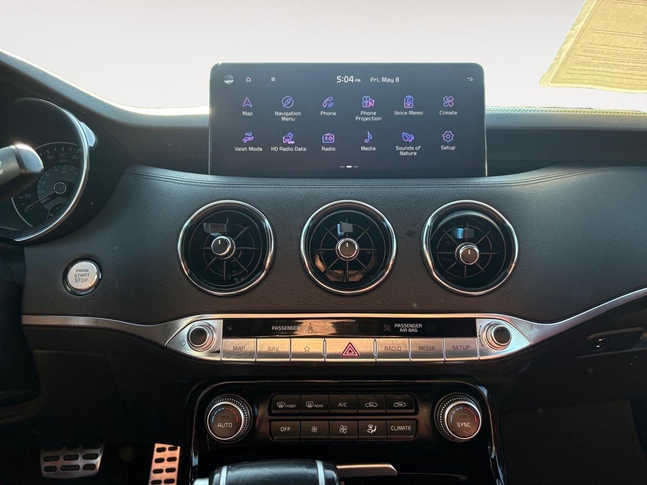 2022 Kia Stinger GT-Line, BLIND SPOT ALERT, LANE KEEP ASSIST, SMART CRUISE CONTROL, FORWARD COLLISION ASSIST, SUNROOF, APPLE CARPLAY/ANDROID AUTO, HEATED SEATS, WIRELESS PHONE CHARGER, LOW MILES, CLEAN CARFAX, STING THE RIDE! Virginia Beach VA