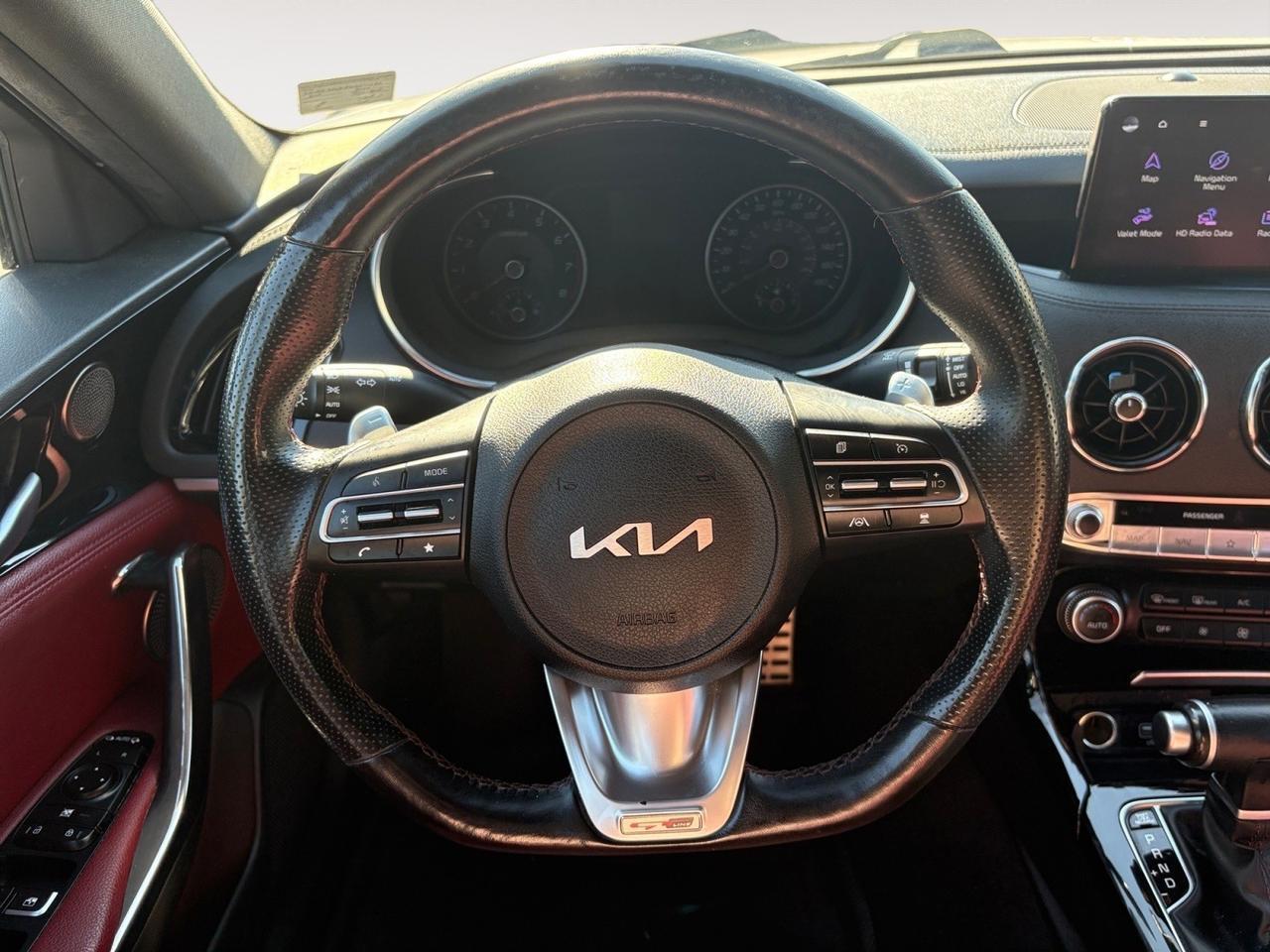 2022 Kia Stinger GT-Line, BLIND SPOT ALERT, LANE KEEP ASSIST, SMART CRUISE CONTROL, FORWARD COLLISION ASSIST, SUNROOF, APPLE CARPLAY/ANDROID AUTO, HEATED SEATS, WIRELESS PHONE CHARGER, LOW MILES, CLEAN CARFAX, STING THE RIDE! Virginia Beach VA
