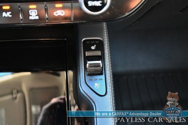 2022 Kia Telluride EX / AWD / Nightfall & Premium Pkg / Auto Start / Heated & Cooled Leather Seats / Heated Steering / Sunroof / NAV / Adaptive Cruise / Lane Depart & Blind Spot / Rear Captain Chairs / 3rd Row / Seats 7 / Tow Pkg / 1-Owner Anchorage AK