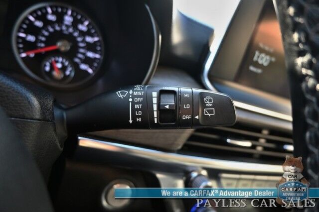 2022 Kia Telluride EX / AWD / Nightfall & Premium Pkg / Auto Start / Heated & Cooled Leather Seats / Heated Steering / Sunroof / NAV / Adaptive Cruise / Lane Depart & Blind Spot / Rear Captain Chairs / 3rd Row / Seats 7 / Tow Pkg / 1-Owner Anchorage AK