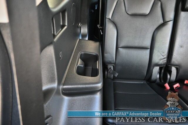 2022 Kia Telluride EX / AWD / Nightfall & Premium Pkg / Auto Start / Heated & Cooled Leather Seats / Heated Steering / Sunroof / NAV / Adaptive Cruise / Lane Depart & Blind Spot / Rear Captain Chairs / 3rd Row / Seats 7 / Tow Pkg / 1-Owner Anchorage AK