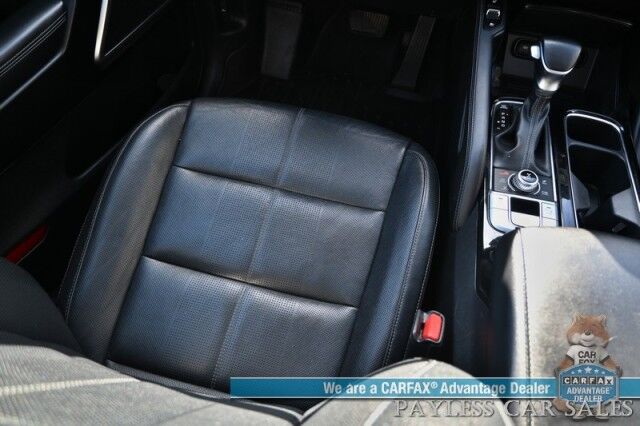 2022 Kia Telluride EX / AWD / Nightfall & Premium Pkg / Auto Start / Heated & Cooled Leather Seats / Heated Steering / Sunroof / NAV / Adaptive Cruise / Lane Depart & Blind Spot / Rear Captain Chairs / 3rd Row / Seats 7 / Tow Pkg / 1-Owner Anchorage AK