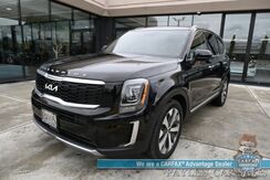 2022_Kia_Telluride_S / AWD / Auto Start / Power & Heated Leather Seats / NAV / Sunroof / Adaptive Cruise / Blind Spot & Lane Alert / Apple CarPlay & Android Auto / Keyless Entry & Start / 3rd Row / Seats 7 / 24 MPG / 1-Owner_ Anchorage AK