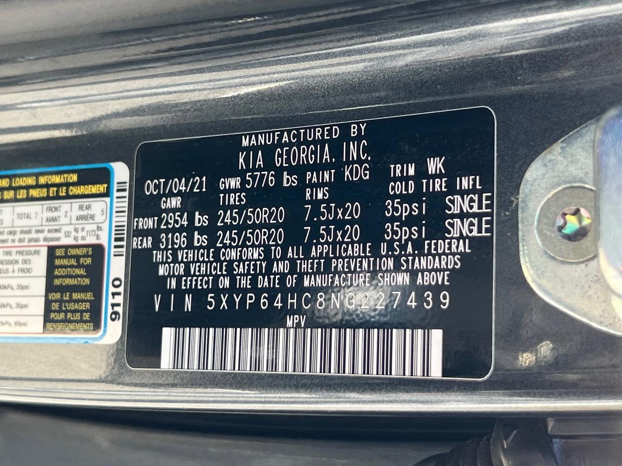 2022 Kia Telluride S Hagerstown MD