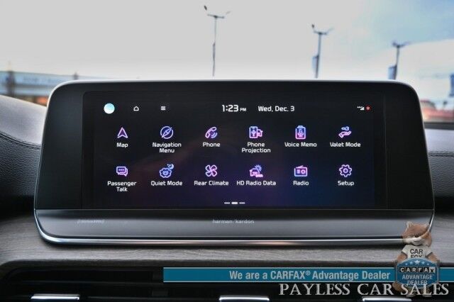 2022 Kia Telluride SX Prestige / Nightfall Pkg / AWD / Auto Start / Heated & Cooled Leather Seats / Heated Steering / NAV / Harmon Kardon / Sunroof / Adaptive Cruise / Lane Depart & Blind Spot / Back Up Cam / 3rd Row / Seats 7 / Tow Pkg / 1-Owner Anchorage AK 2022 Kia Telluride SX Prestige / Nightfall Pkg / AWD / Auto Start / Heated & Cooled Leather Seats / Heated Steering / NAV / Harmon Kardon / Sunroof / Adaptive Cruise / Lane Depart & Blind Spot / Back Up Cam / 3rd Row / Seats 7 / Tow Pkg / 1-Owner Anchorage AK