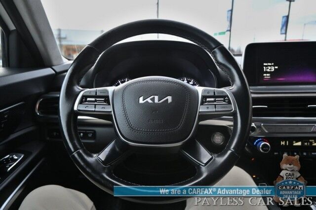 2022 Kia Telluride SX Prestige / Nightfall Pkg / AWD / Auto Start / Heated & Cooled Leather Seats / Heated Steering / NAV / Harmon Kardon / Sunroof / Adaptive Cruise / Lane Depart & Blind Spot / Back Up Cam / 3rd Row / Seats 7 / Tow Pkg / 1-Owner Anchorage AK 2022 Kia Telluride SX Prestige / Nightfall Pkg / AWD / Auto Start / Heated & Cooled Leather Seats / Heated Steering / NAV / Harmon Kardon / Sunroof / Adaptive Cruise / Lane Depart & Blind Spot / Back Up Cam / 3rd Row / Seats 7 / Tow Pkg / 1-Owner Anchorage AK