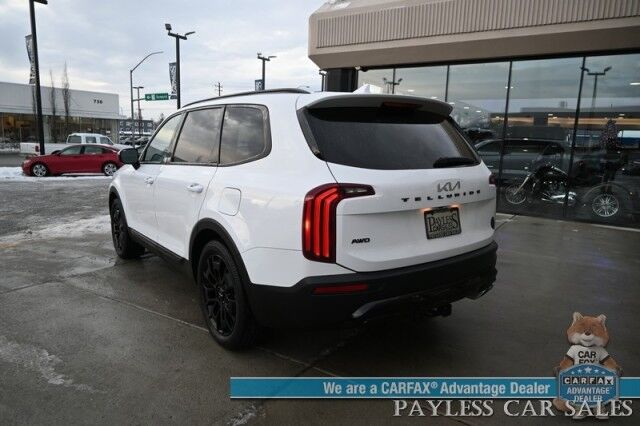 2022 Kia Telluride SX Prestige / Nightfall Pkg / AWD / Auto Start / Heated & Cooled Leather Seats / Heated Steering / NAV / Harmon Kardon / Sunroof / Adaptive Cruise / Lane Depart & Blind Spot / Back Up Cam / 3rd Row / Seats 7 / Tow Pkg / 1-Owner Anchorage AK 2022 Kia Telluride SX Prestige / Nightfall Pkg / AWD / Auto Start / Heated & Cooled Leather Seats / Heated Steering / NAV / Harmon Kardon / Sunroof / Adaptive Cruise / Lane Depart & Blind Spot / Back Up Cam / 3rd Row / Seats 7 / Tow Pkg / 1-Owner Anchorage AK