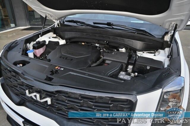 2022 Kia Telluride SX Prestige / Nightfall Pkg / AWD / Auto Start / Heated & Cooled Leather Seats / Heated Steering / NAV / Harmon Kardon / Sunroof / Adaptive Cruise / Lane Depart & Blind Spot / Back Up Cam / 3rd Row / Seats 7 / Tow Pkg / 1-Owner Anchorage AK 2022 Kia Telluride SX Prestige / Nightfall Pkg / AWD / Auto Start / Heated & Cooled Leather Seats / Heated Steering / NAV / Harmon Kardon / Sunroof / Adaptive Cruise / Lane Depart & Blind Spot / Back Up Cam / 3rd Row / Seats 7 / Tow Pkg / 1-Owner Anchorage AK