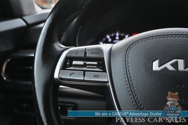 2022 Kia Telluride SX Prestige / Nightfall Pkg / AWD / Auto Start / Heated & Cooled Leather Seats / Heated Steering / NAV / Harmon Kardon / Sunroof / Adaptive Cruise / Lane Depart & Blind Spot / Back Up Cam / 3rd Row / Seats 7 / Tow Pkg / 1-Owner Anchorage AK 2022 Kia Telluride SX Prestige / Nightfall Pkg / AWD / Auto Start / Heated & Cooled Leather Seats / Heated Steering / NAV / Harmon Kardon / Sunroof / Adaptive Cruise / Lane Depart & Blind Spot / Back Up Cam / 3rd Row / Seats 7 / Tow Pkg / 1-Owner Anchorage AK