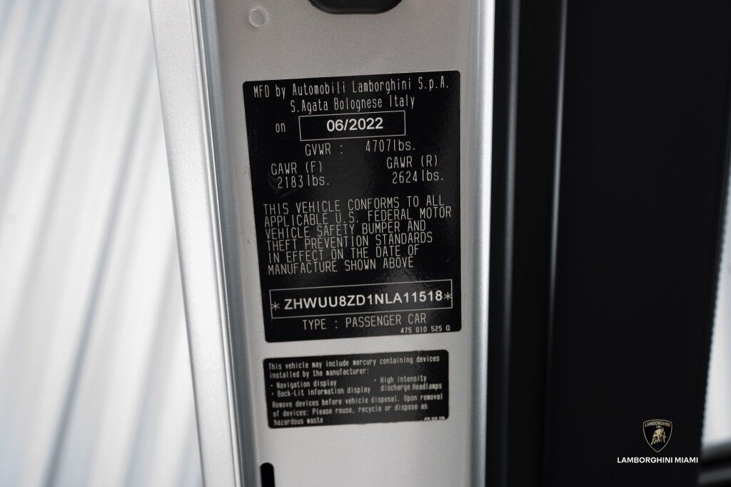 2022 Lamborghini Aventador LP 780-4 Ultimae Roadster North Miami Beach FL