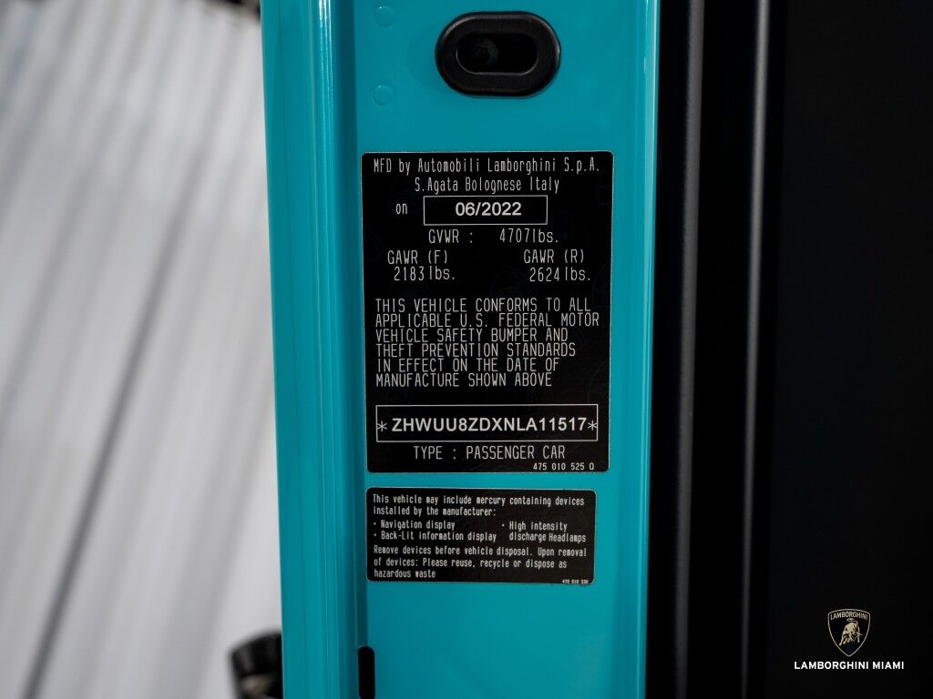2022 Lamborghini Aventador LP 780-4 Ultimae Roadster North Miami Beach FL