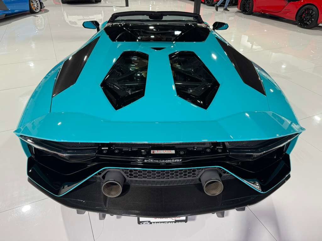 2022 Lamborghini Aventador LP 780-4 Ultimae Roadster,Blu Glauco paint,Ad Personam interior,Sensonum audio system AND MUCH MORE! Fort Lauderdale FL