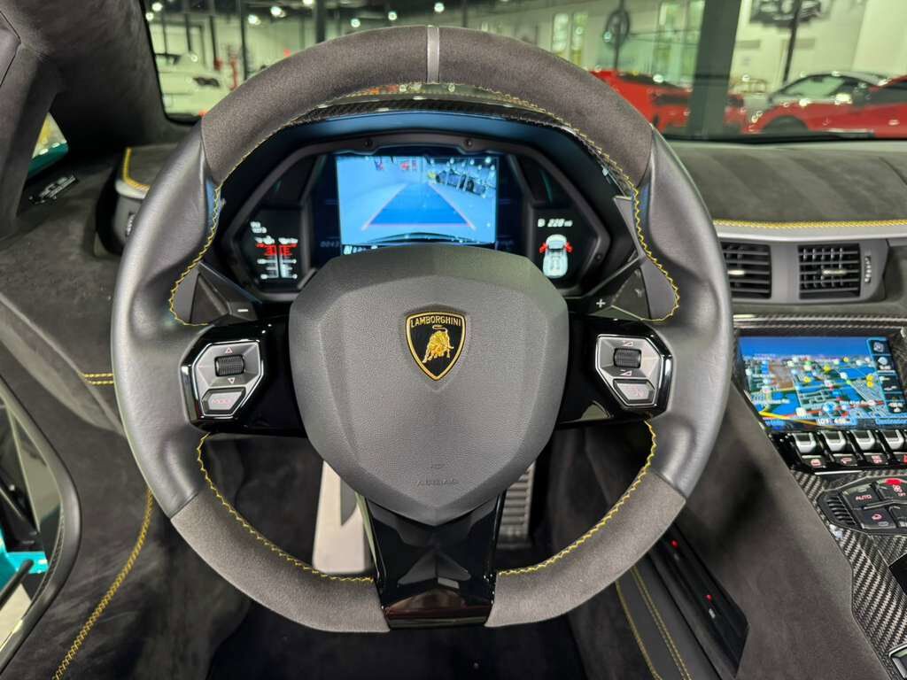 2022 Lamborghini Aventador LP 780-4 Ultimae Roadster,Blu Glauco paint,Ad Personam interior,Sensonum audio system AND MUCH MORE! Fort Lauderdale FL