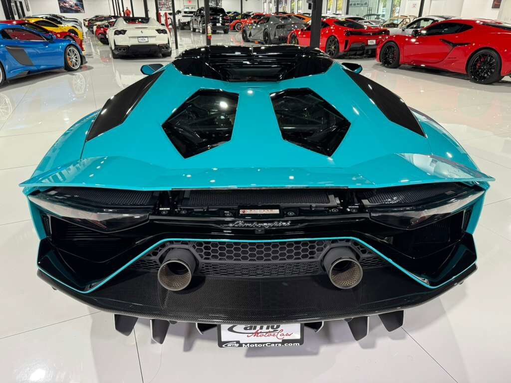 2022 Lamborghini Aventador LP 780-4 Ultimae Roadster,Blu Glauco paint,Ad Personam interior,Sensonum audio system AND MUCH MORE! Fort Lauderdale FL