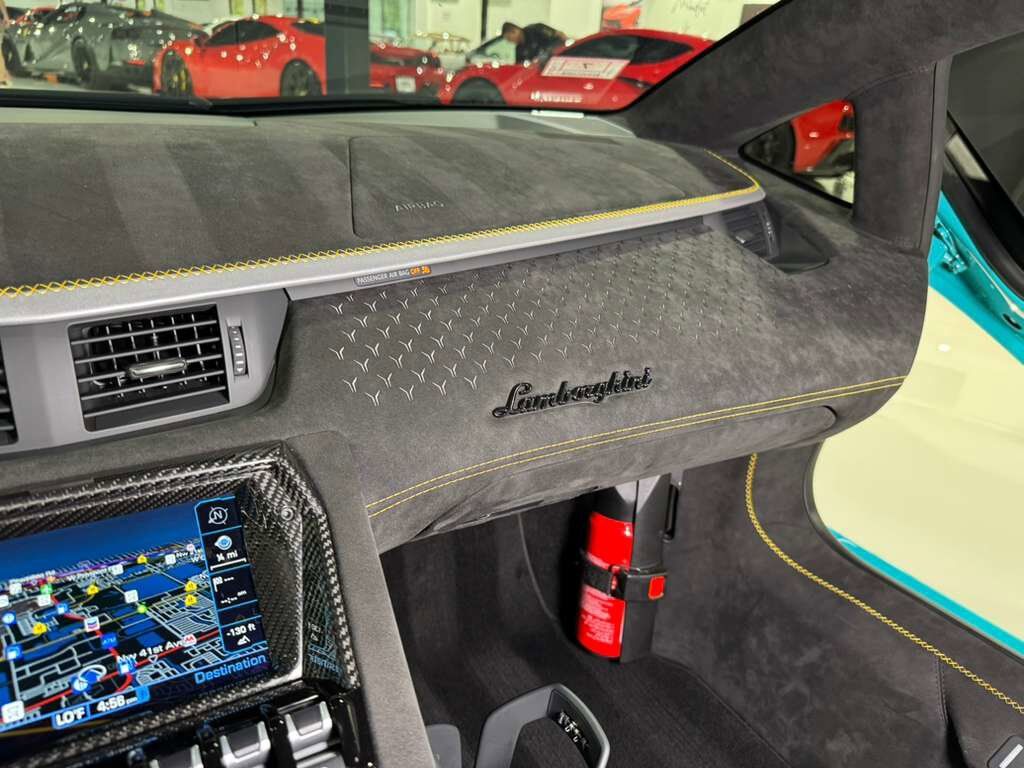 2022 Lamborghini Aventador LP 780-4 Ultimae Roadster,Blu Glauco paint,Ad Personam interior,Sensonum audio system AND MUCH MORE! Fort Lauderdale FL