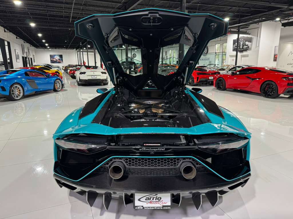 2022 Lamborghini Aventador LP 780-4 Ultimae Roadster,Blu Glauco paint,Ad Personam interior,Sensonum audio system AND MUCH MORE! Fort Lauderdale FL