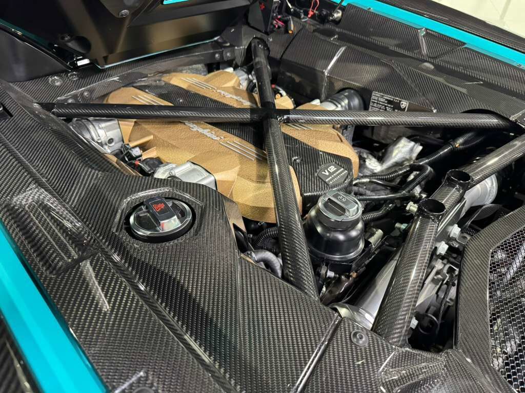2022 Lamborghini Aventador LP 780-4 Ultimae Roadster,Blu Glauco paint,Ad Personam interior,Sensonum audio system AND MUCH MORE! Fort Lauderdale FL