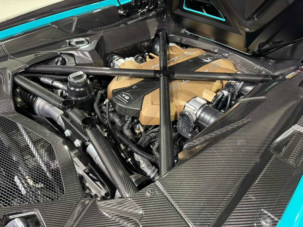 2022 Lamborghini Aventador LP 780-4 Ultimae Roadster,Blu Glauco paint,Ad Personam interior,Sensonum audio system AND MUCH MORE! Fort Lauderdale FL