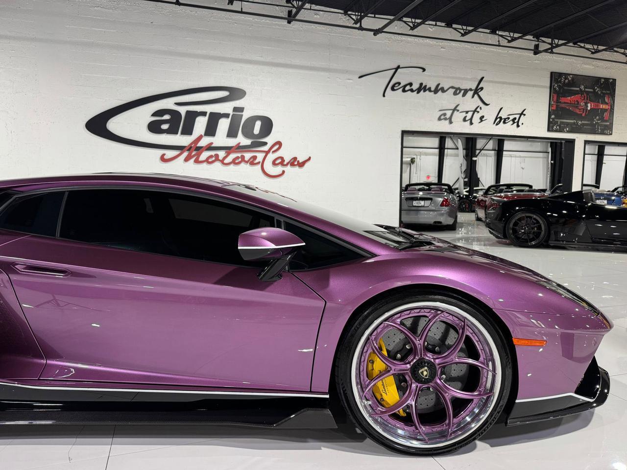 2022 Lamborghini Aventador LP 780-4 Ultimae Viola SE30 paint, Ad Personam interior, Sensonum audio system AND MUCH MORE!! Fort Lauderdale FL