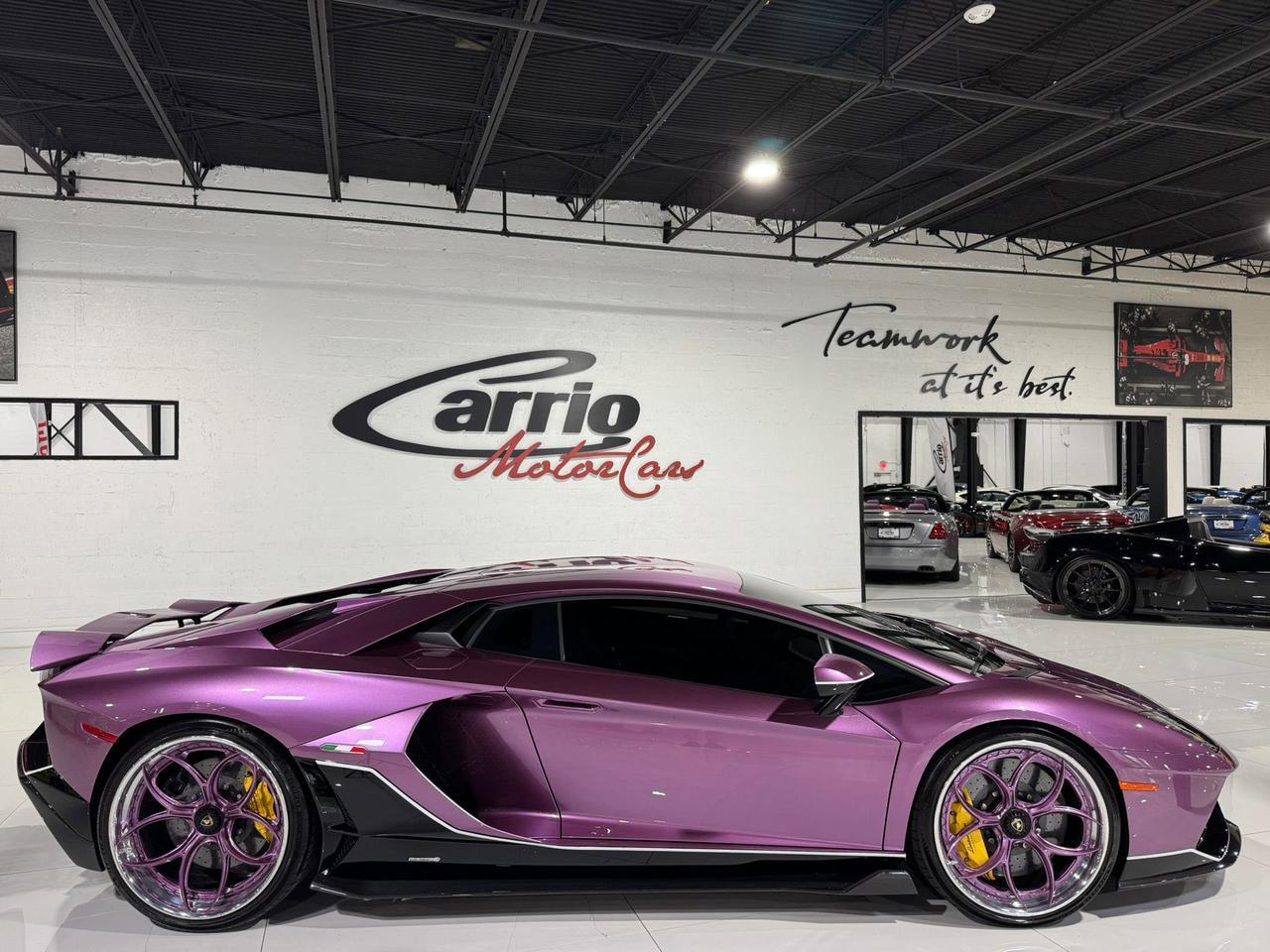 2022 Lamborghini Aventador LP 780-4 Ultimae Viola SE30 paint, Ad Personam interior, Sensonum audio system AND MUCH MORE!! Fort Lauderdale FL