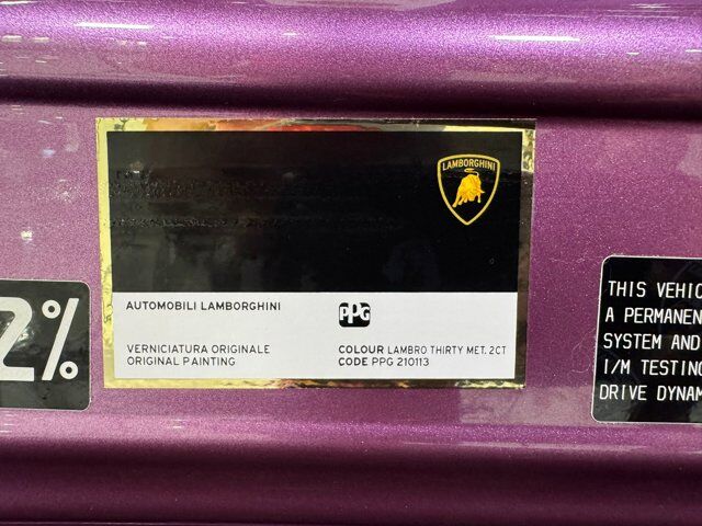 2022 Lamborghini Aventador LP 780-4 Ultimae Viola SE30 paint, Ad Personam interior, Sensonum audio system AND MUCH MORE!! Fort Lauderdale FL