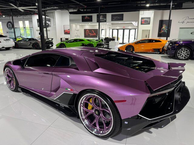 2022 Lamborghini Aventador LP 780-4 Ultimae Viola SE30 paint, Ad Personam interior, Sensonum audio system AND MUCH MORE!! Fort Lauderdale FL