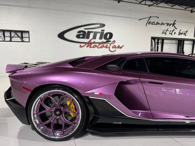 2022 Lamborghini Aventador LP 780-4 Ultimae Viola SE30 paint, Ad Personam interior, Sensonum audio system AND MUCH MORE!! Fort Lauderdale FL