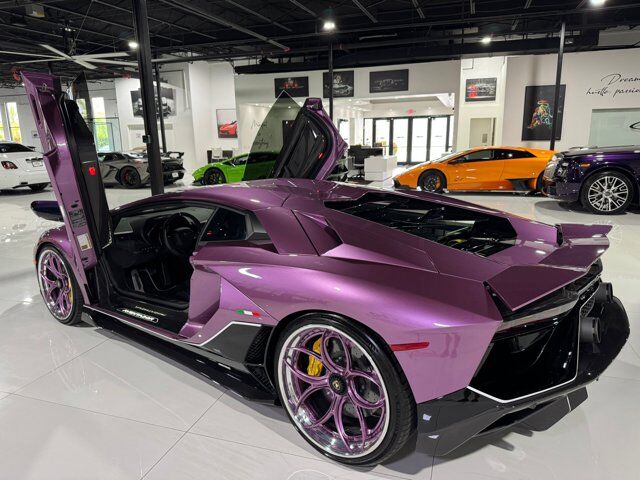 2022 Lamborghini Aventador LP 780-4 Ultimae Viola SE30 paint, Ad Personam interior, Sensonum audio system AND MUCH MORE!! Fort Lauderdale FL