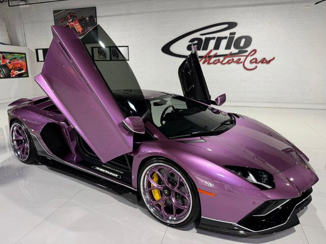 2022 Lamborghini Aventador LP 780-4 Ultimae Viola SE30 paint, Ad Personam interior, Sensonum audio system AND MUCH MORE!! Fort Lauderdale FL