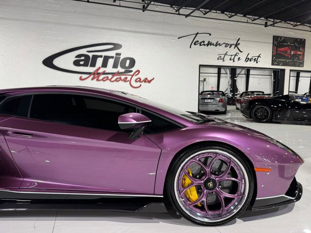 2022 Lamborghini Aventador LP 780-4 Ultimae Viola SE30 paint, Ad Personam interior, Sensonum audio system AND MUCH MORE!! Fort Lauderdale FL