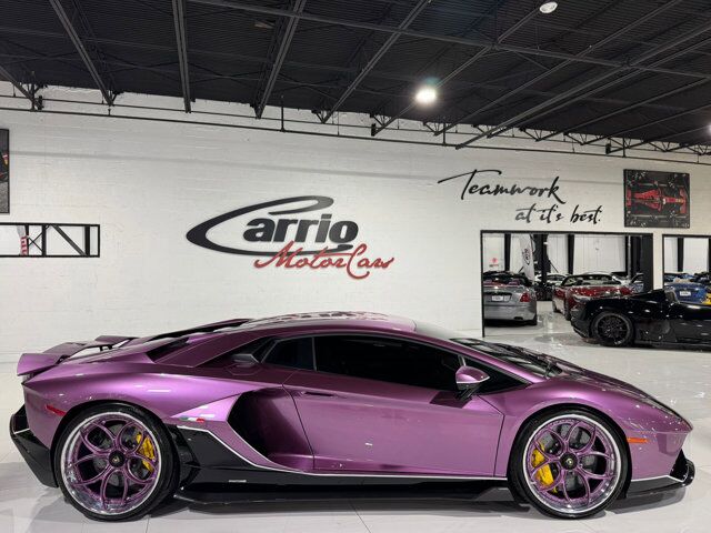 2022 Lamborghini Aventador LP 780-4 Ultimae Viola SE30 paint, Ad Personam interior, Sensonum audio system AND MUCH MORE!! Fort Lauderdale FL