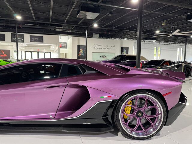 2022 Lamborghini Aventador LP 780-4 Ultimae Viola SE30 paint, Ad Personam interior, Sensonum audio system AND MUCH MORE!! Fort Lauderdale FL