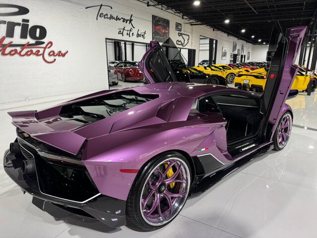 2022 Lamborghini Aventador LP 780-4 Ultimae Viola SE30 paint, Ad Personam interior, Sensonum audio system AND MUCH MORE!! Fort Lauderdale FL