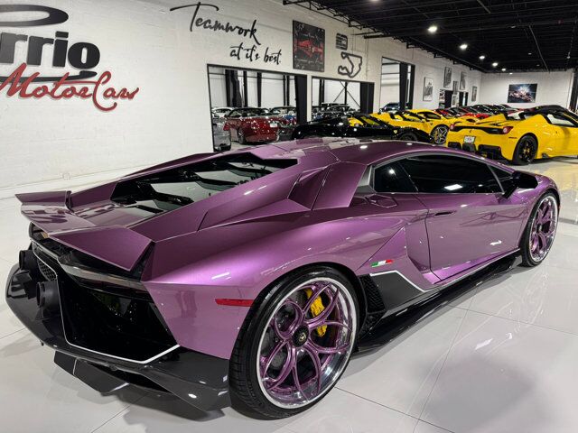 2022 Lamborghini Aventador LP 780-4 Ultimae Viola SE30 paint, Ad Personam interior, Sensonum audio system AND MUCH MORE!! Fort Lauderdale FL