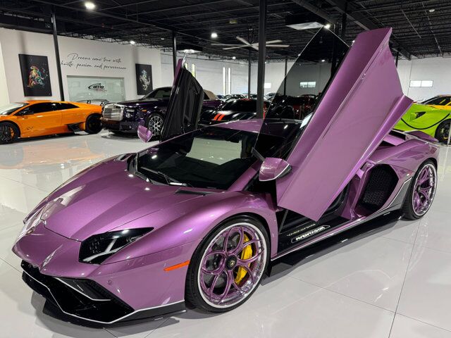 2022 Lamborghini Aventador LP 780-4 Ultimae Viola SE30 paint, Ad Personam interior, Sensonum audio system AND MUCH MORE!! Fort Lauderdale FL