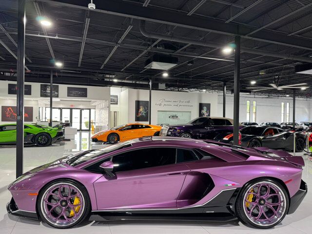 2022 Lamborghini Aventador LP 780-4 Ultimae Viola SE30 paint, Ad Personam interior, Sensonum audio system AND MUCH MORE!! Fort Lauderdale FL