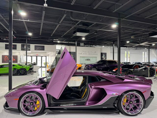 2022 Lamborghini Aventador LP 780-4 Ultimae Viola SE30 paint, Ad Personam interior, Sensonum audio system AND MUCH MORE!! Fort Lauderdale FL