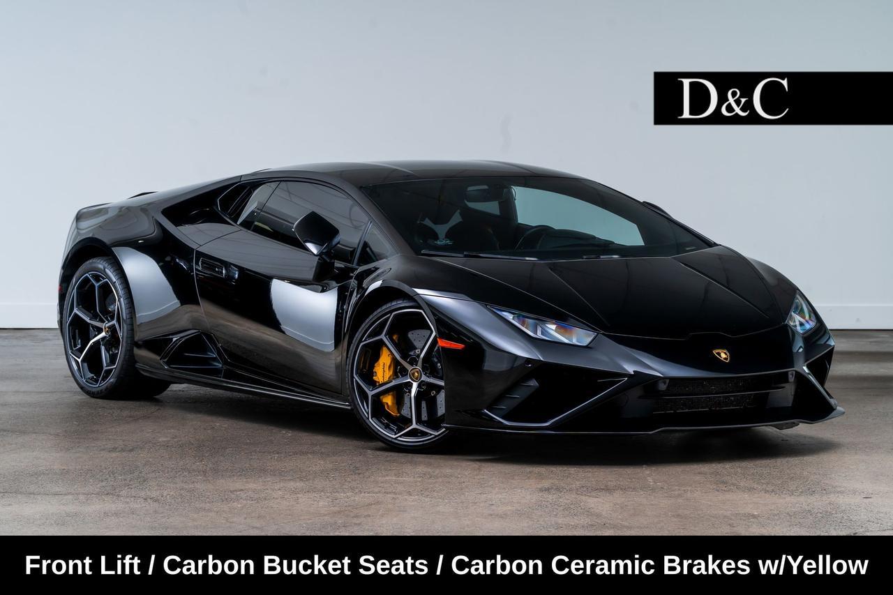 2022 Lamborghini Huracan EVO Base Front Lift / Carbon Bucket Seats / Carbon Ceramic