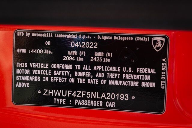 2022 Lamborghini Huracan EVO Base Paramus NJ