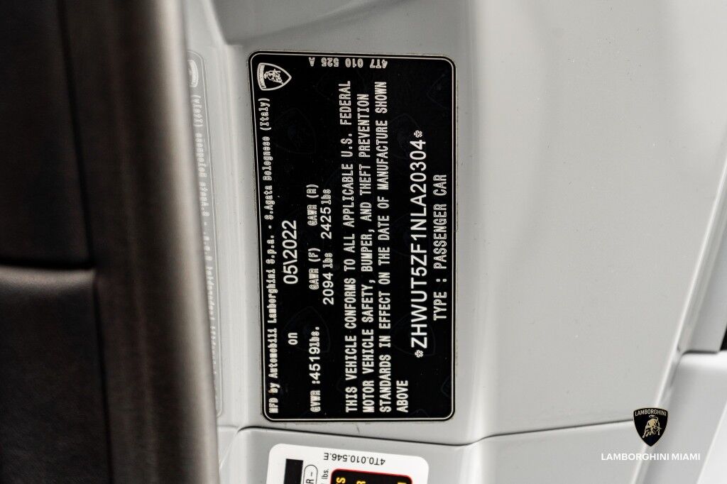 2022 Lamborghini Huracan EVO RWD Spyder North Miami Beach FL