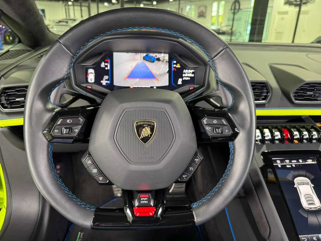 2022 Lamborghini Huracan EVO RWD Verde Scandal paint, Ad Personam interior, carbon racing seats AND MUCH MORE!! Fort Lauderdale FL