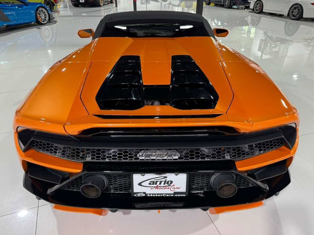 2022 Lamborghini Huracan EVO Spyder RWD Arancio Borealis paint/calipers Fort Lauderdale FL