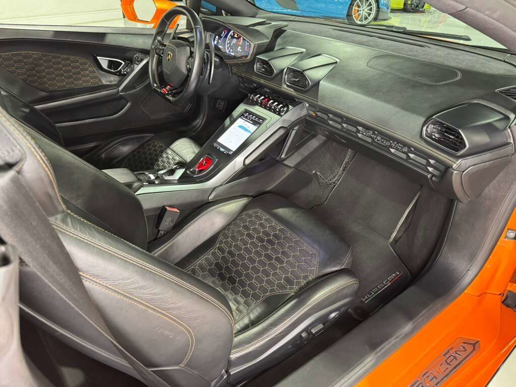 2022 Lamborghini Huracan EVO Spyder RWD Arancio Borealis paint/calipers Fort Lauderdale FL