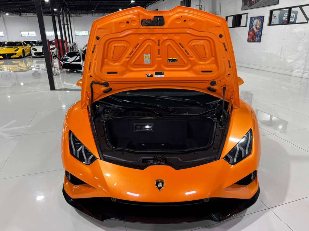 2022 Lamborghini Huracan EVO Spyder RWD Arancio Borealis paint/calipers Fort Lauderdale FL