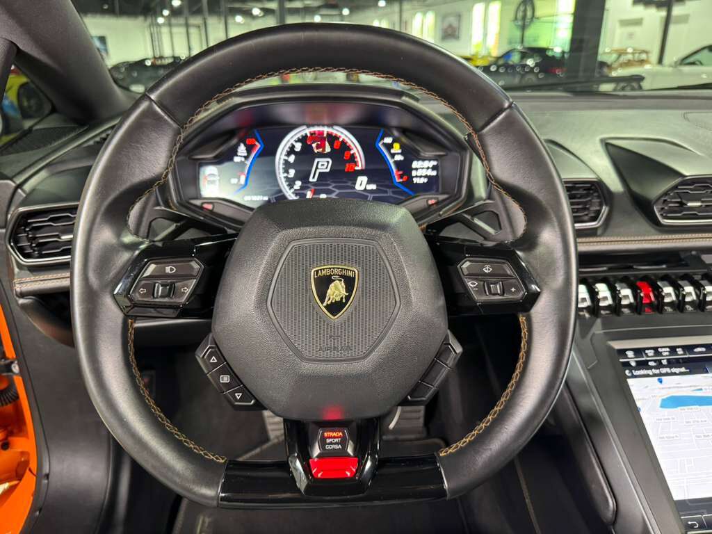 2022 Lamborghini Huracan EVO Spyder RWD Arancio Borealis paint/calipers Fort Lauderdale FL