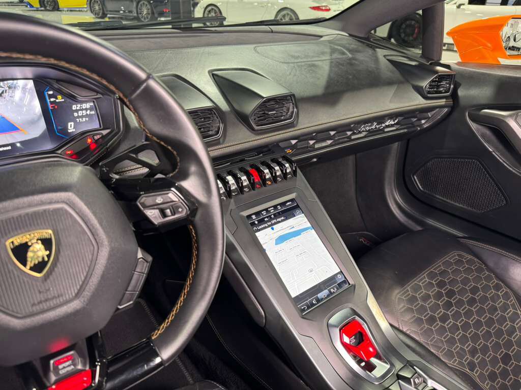 2022 Lamborghini Huracan EVO Spyder RWD Arancio Borealis paint/calipers Fort Lauderdale FL